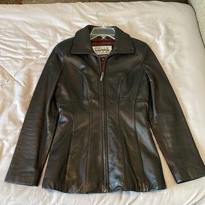 Wilson’s leather jacket women’s Pelle Studio vintage 90’s size small.